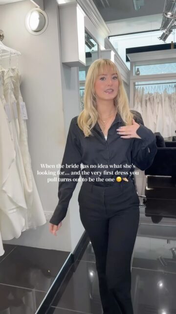 Our girlies know what you need ✨👏🏽

Book your appointment with us now and find your perfect gown. 

#weddingdress #weddingdressshopping #sayyestothedress #bridetobe #confettiandlace